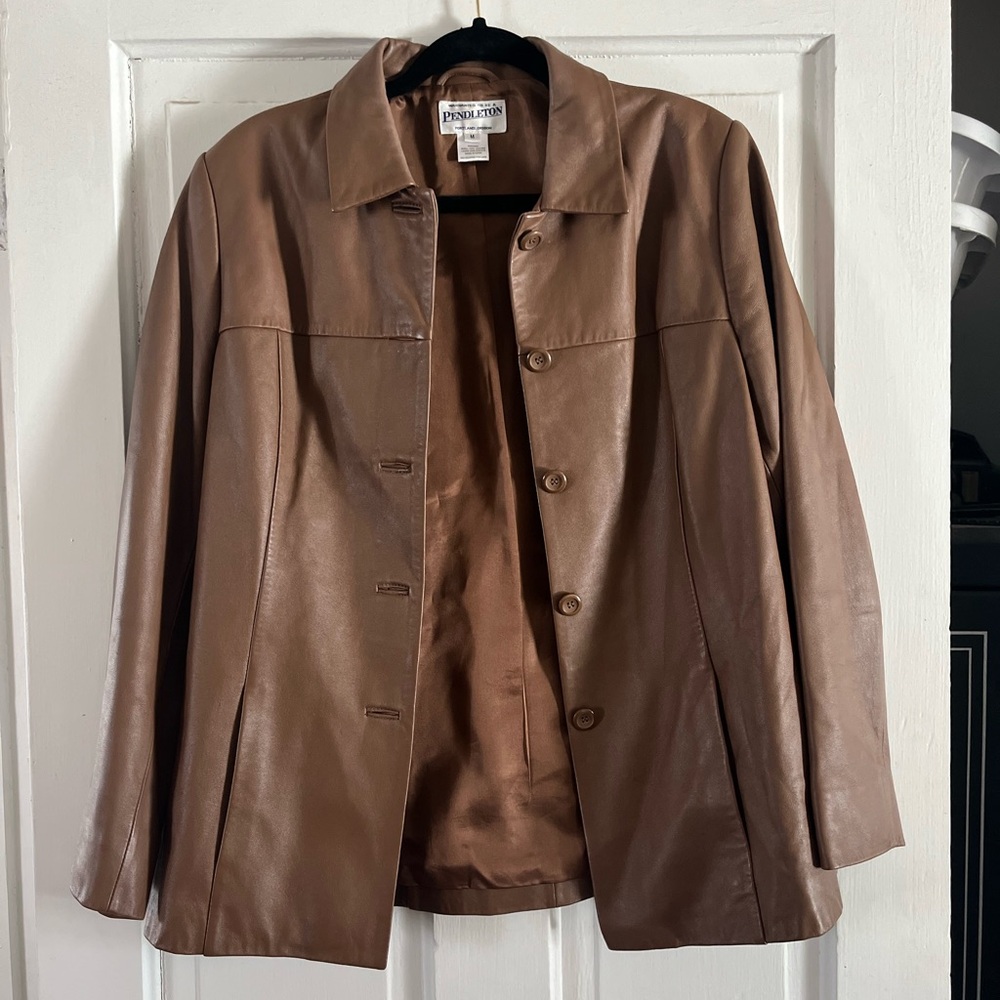Pendleton 100% Leather Jacket